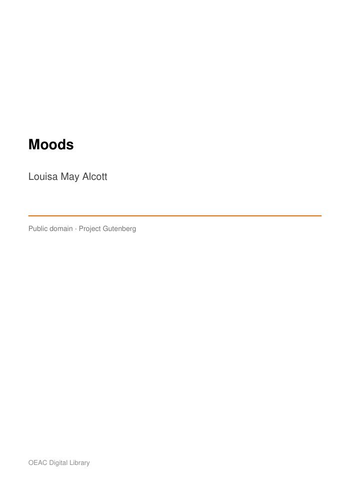 Moods — cover