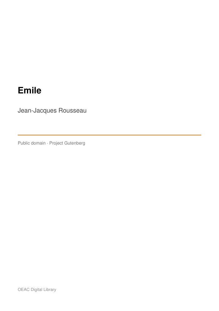 Emile cover