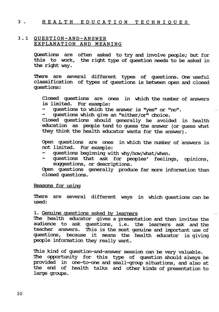 Health education : guidelines / Afghan Refugee Health Programme, Pakistan — cover