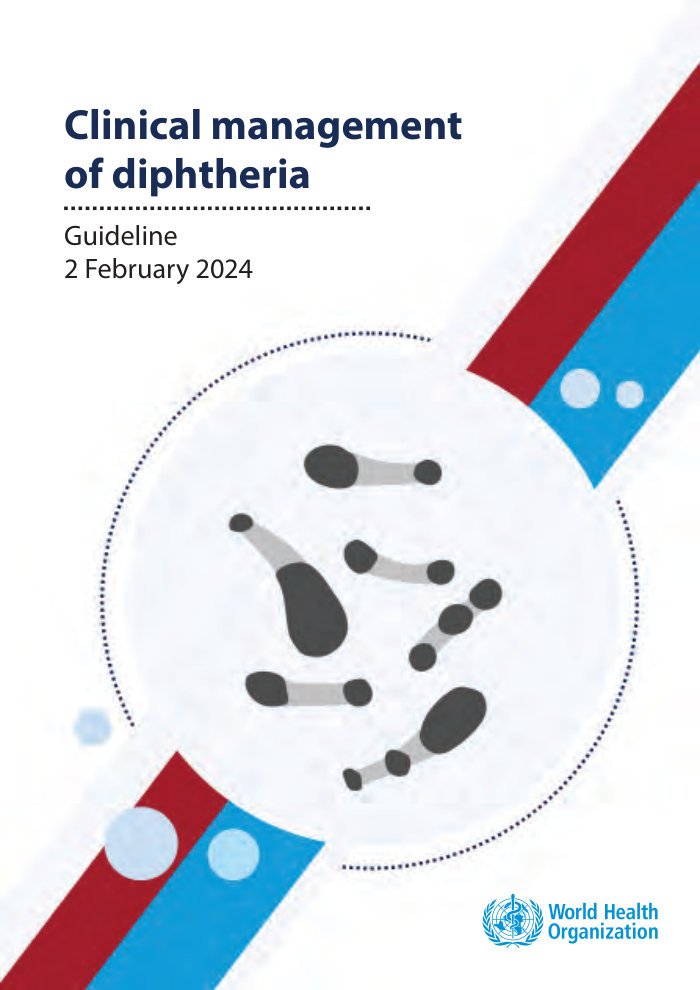 Clinical management of diphtheria: guideline, 2 February 2024 cover