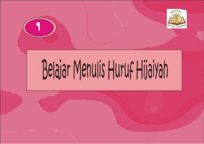 Belajar Menulis Huruf Hijaiyah cover
