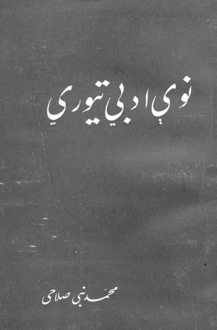 نوې ادبي تیوري cover