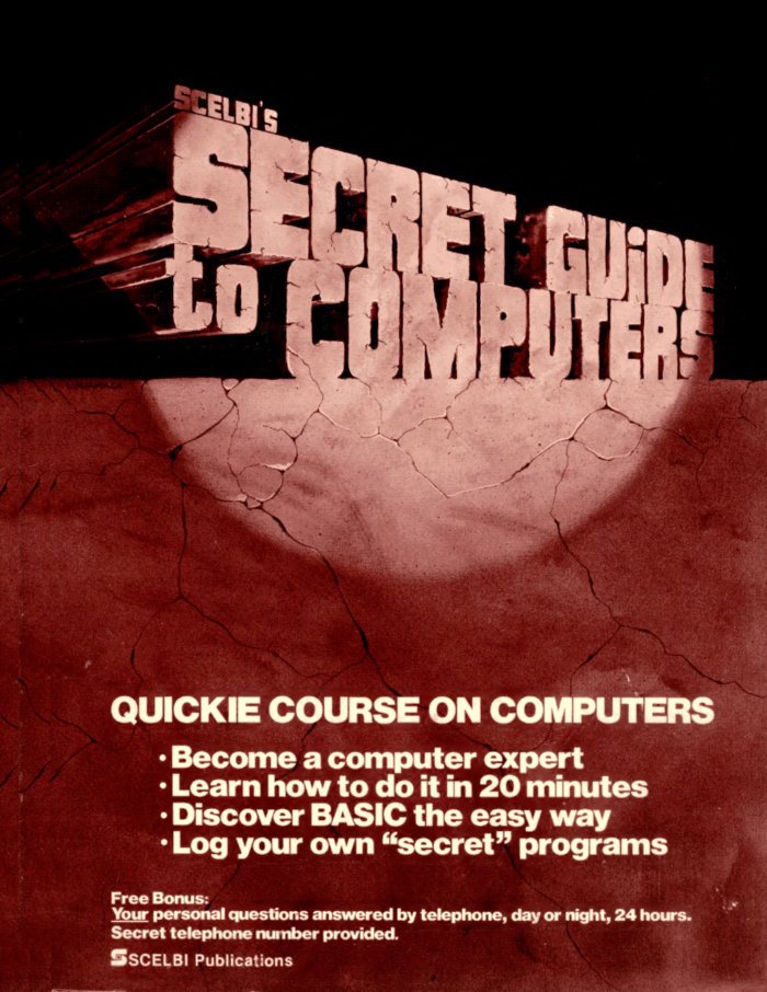 Secret Guide To Computers 10th edition (Scelbi) cover