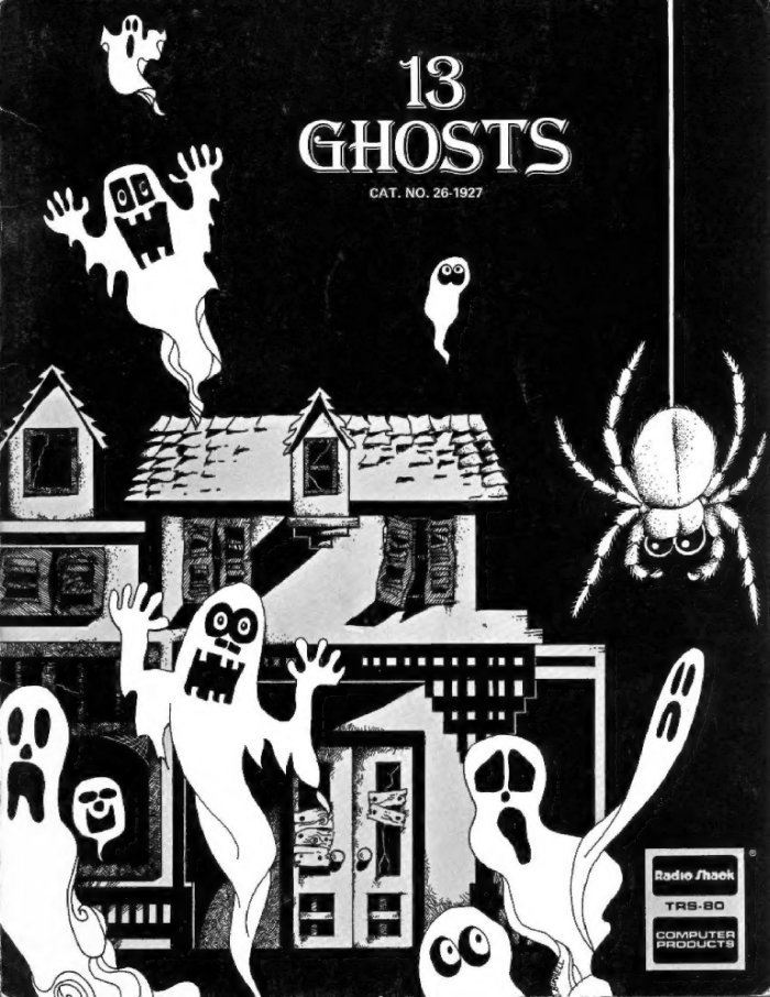 Radio Shack CoCo Manual: 13 Ghosts (1983)(Tandy)[26-1927] — cover