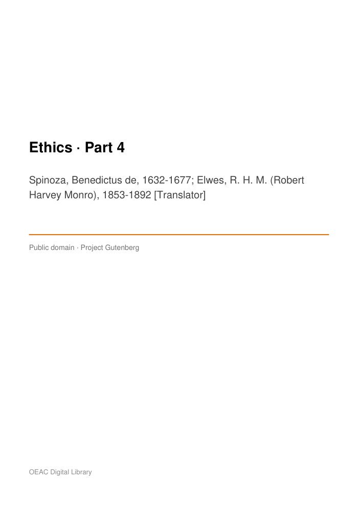 Ethics — Part 4 — cover