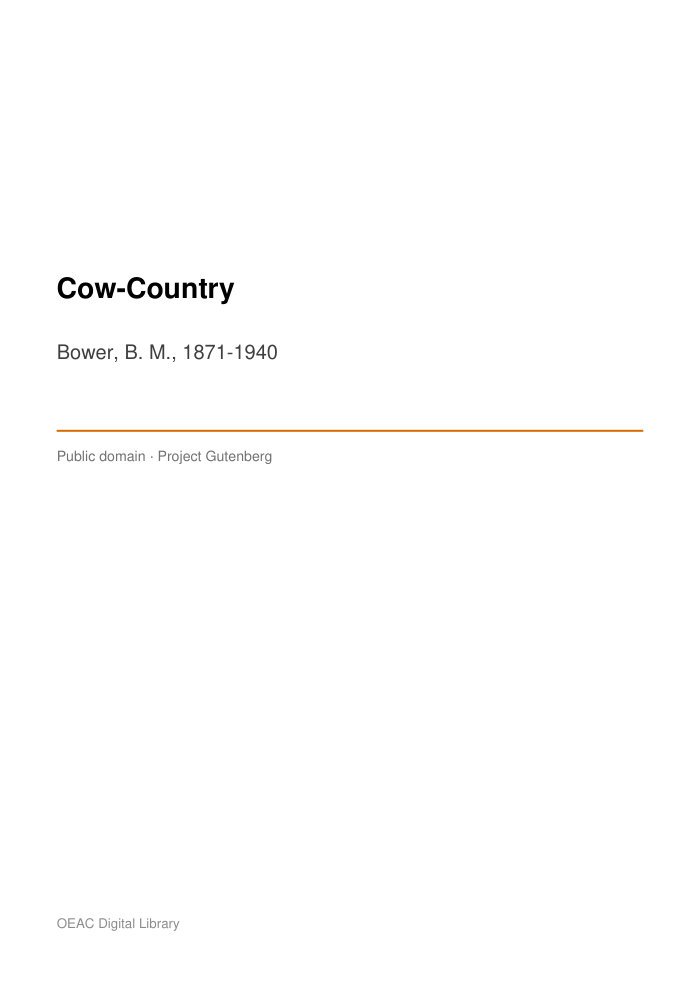 Cow-Country cover