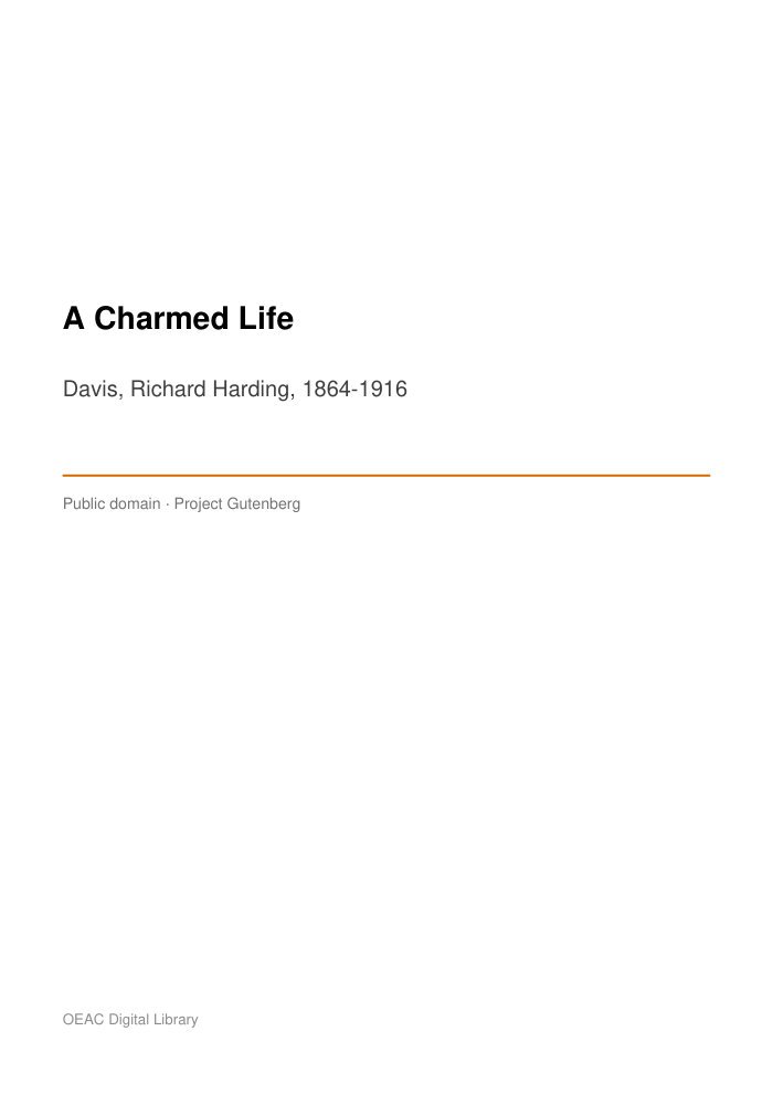 A Charmed Life — cover