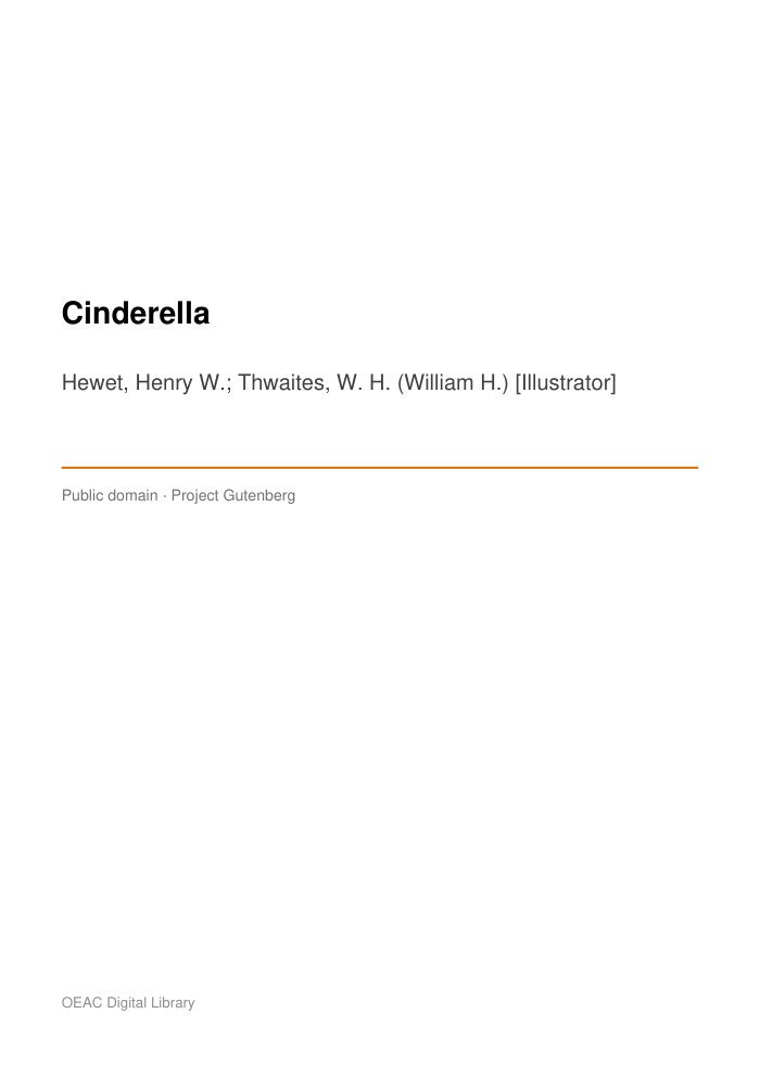 Cinderella cover